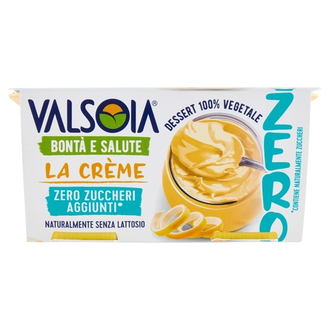 Valsoia Bontà e Salute la Crème Zero Zuccheri Aggiunti* 2 x 115 g